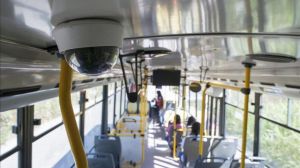 Установка видеонаблюдения в общественном транспорте